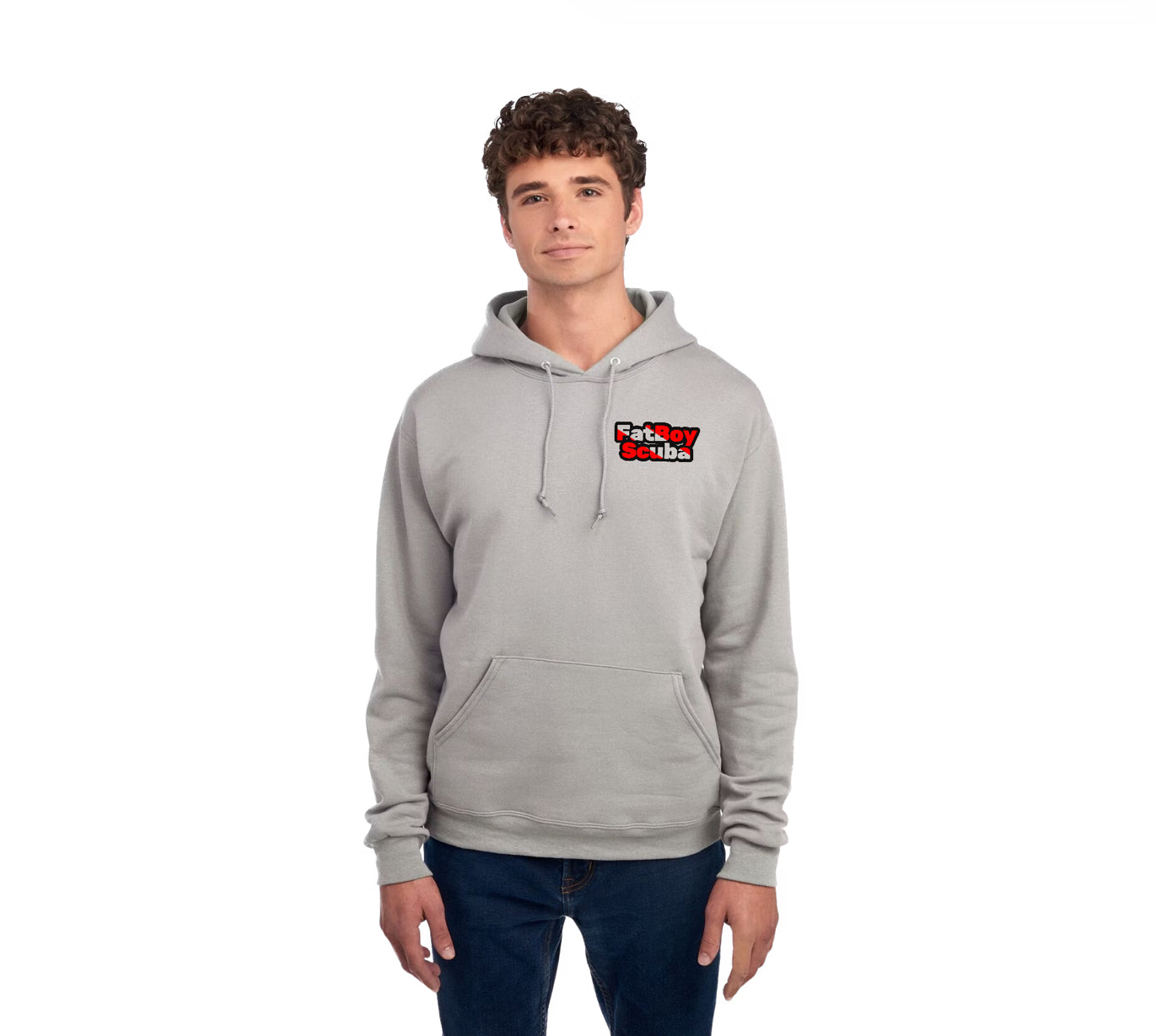 Rock Gray FatBoy Scuba Hoodie