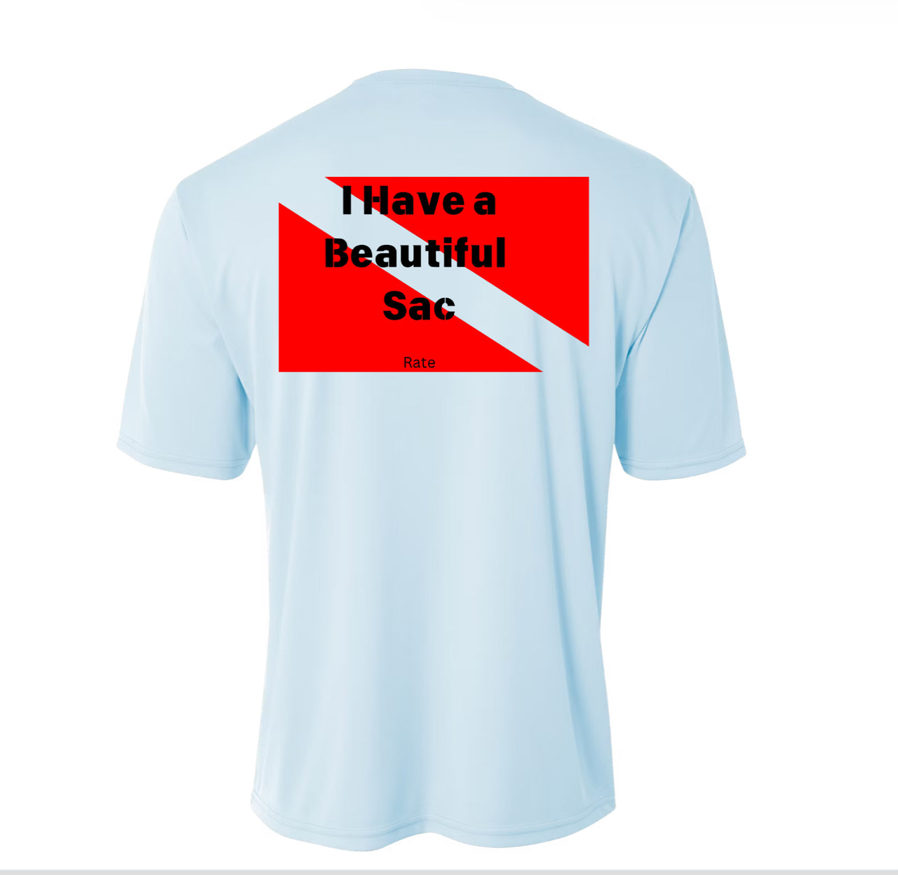 Short Sleeve Beautiful SAC with this Loose Fit Rash Guard