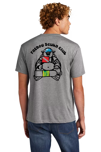 FatBoy Scuba Signature Buddha Logo Tee – Bold, Relaxed, Unstoppable