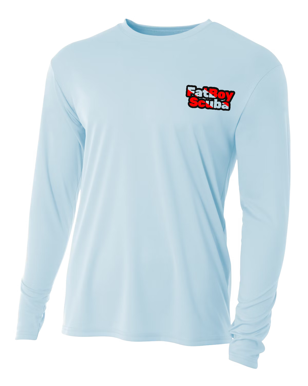 FatBoy Scuba Classic Buddha Logo Rash Guard – Stay Cool. Dive Bold.