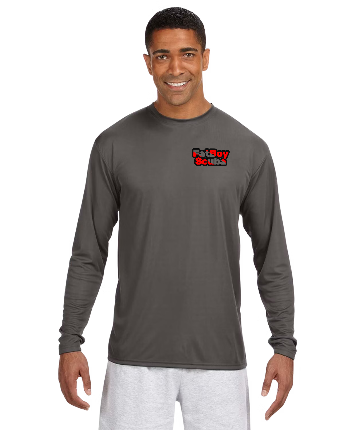 FatBoy Scuba Signature Buddha Logo Rash Guard – Built for the Bold