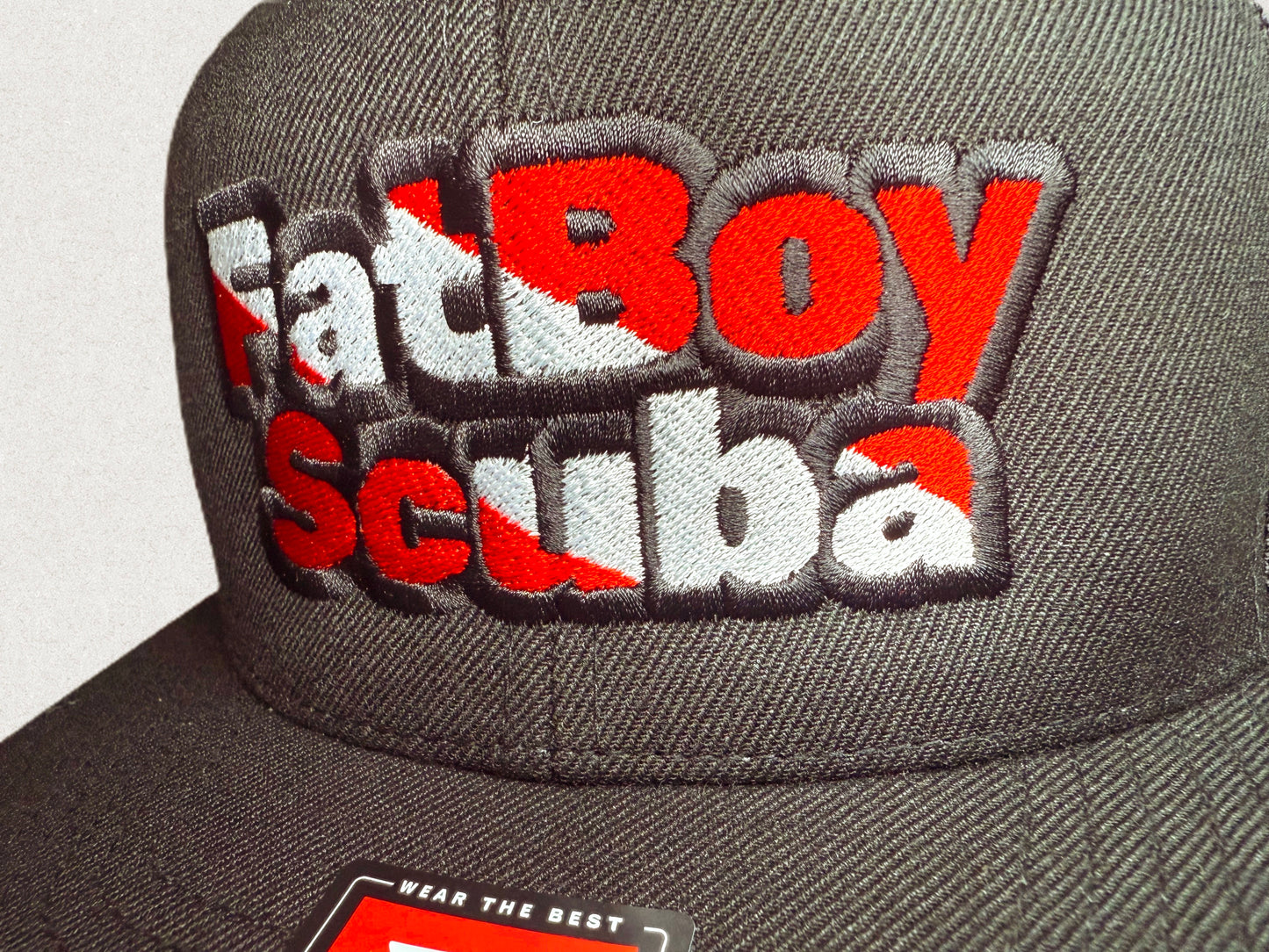 Signature FatBoy Scuba All Black Flat Bill