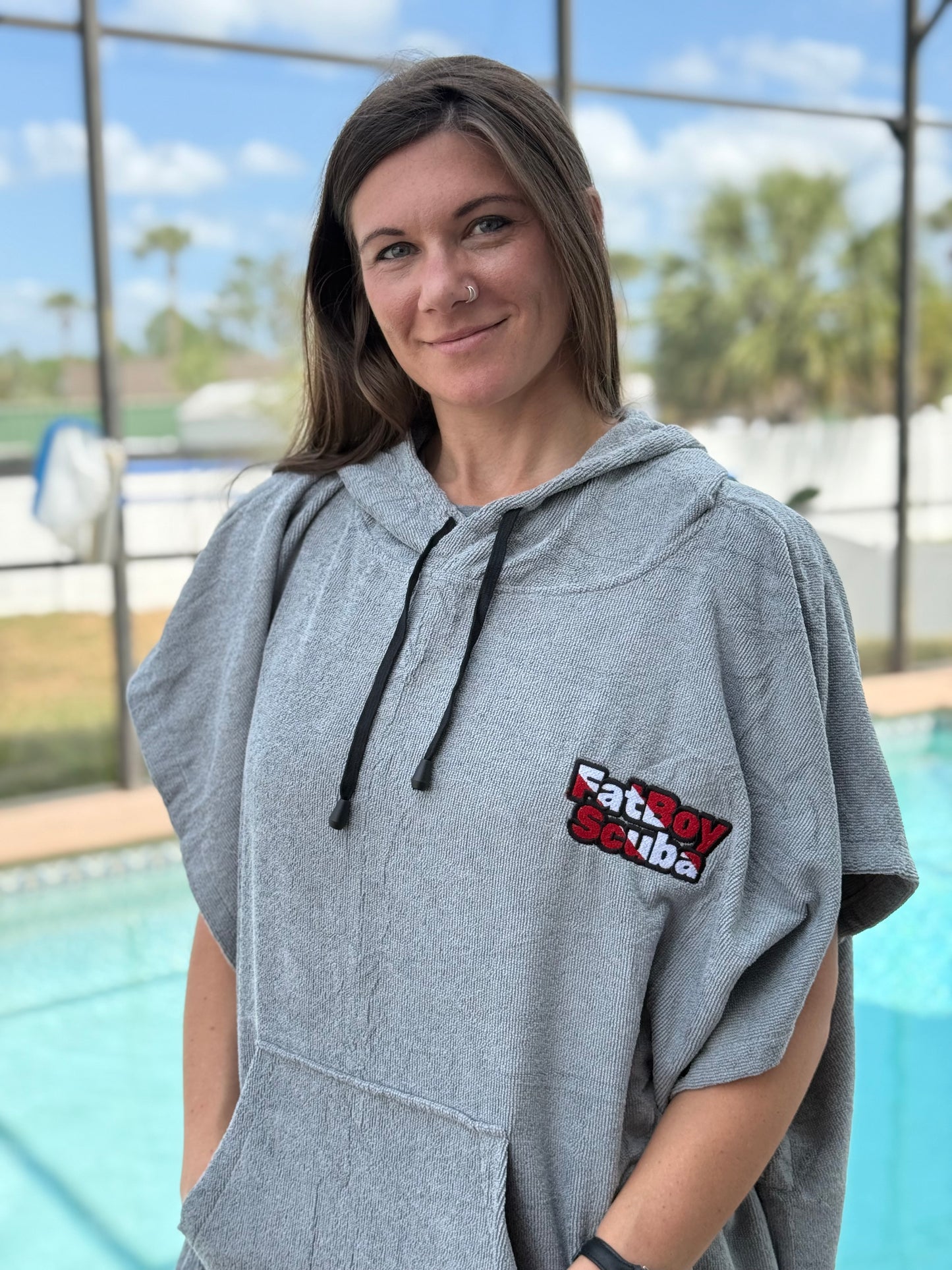 FatBoy Scuba Microfiber Changing Poncho – Change Anywhere. Stay Covered.