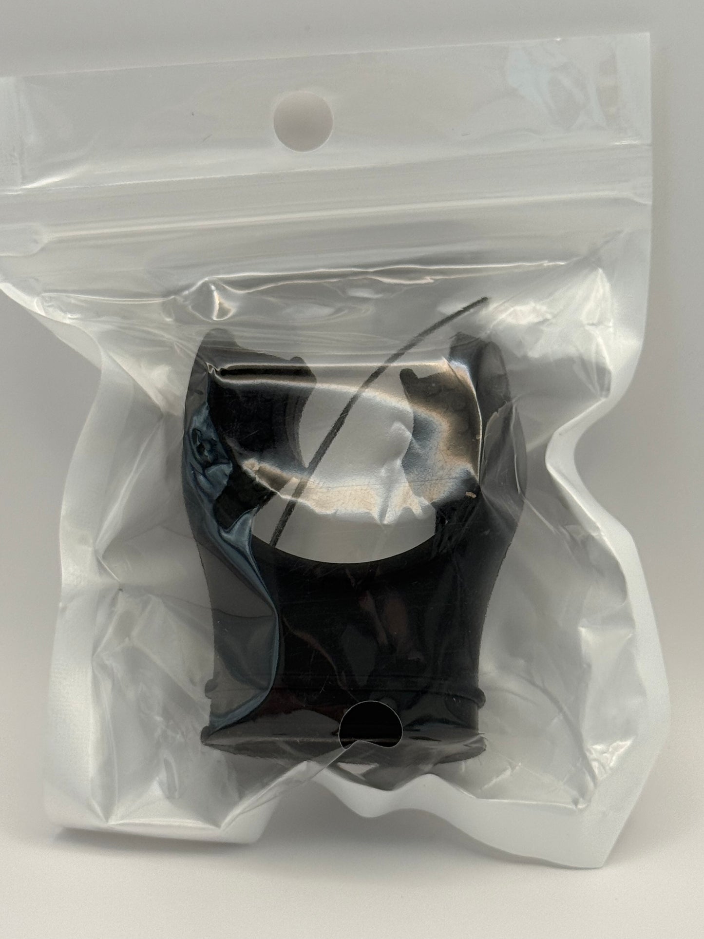 Black Silicone Comfort Bite Mouthpiece