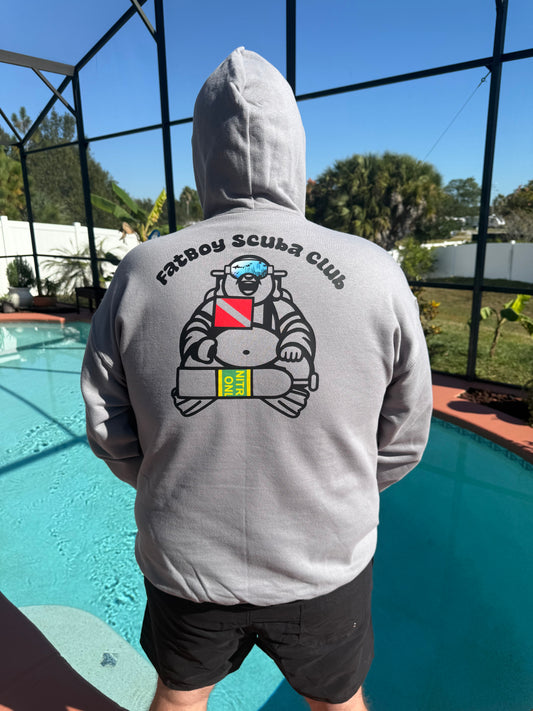 Rock Gray FatBoy Scuba Hoodie