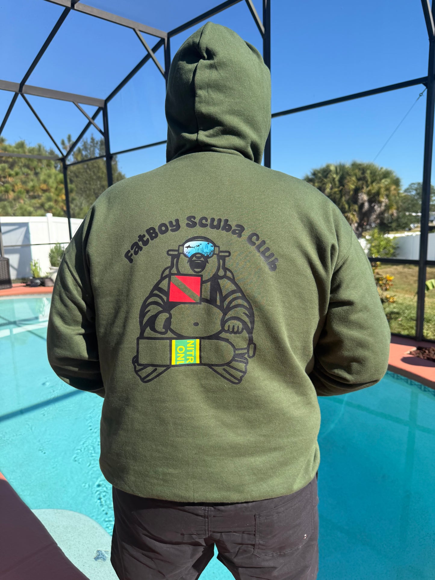 Military Green FatBoy Hoodie
