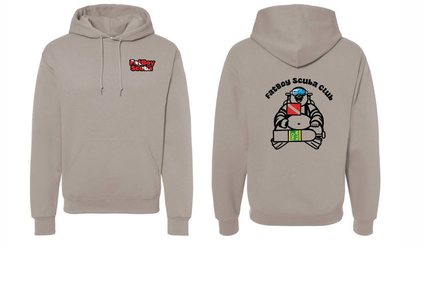 Rock Gray FatBoy Scuba Hoodie