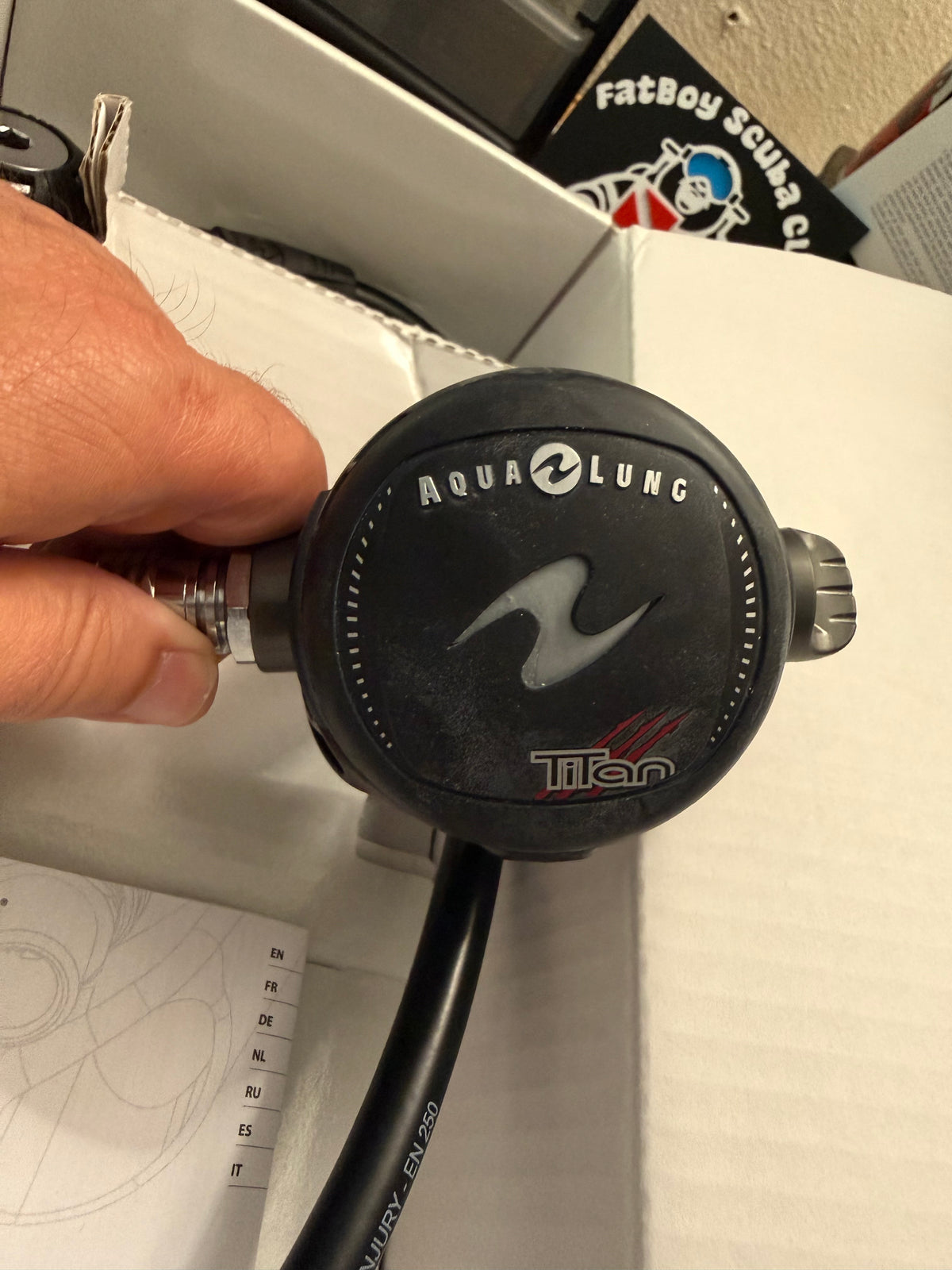 AQUALUNG TITAN REGULATOR – NEW OLD STOCK