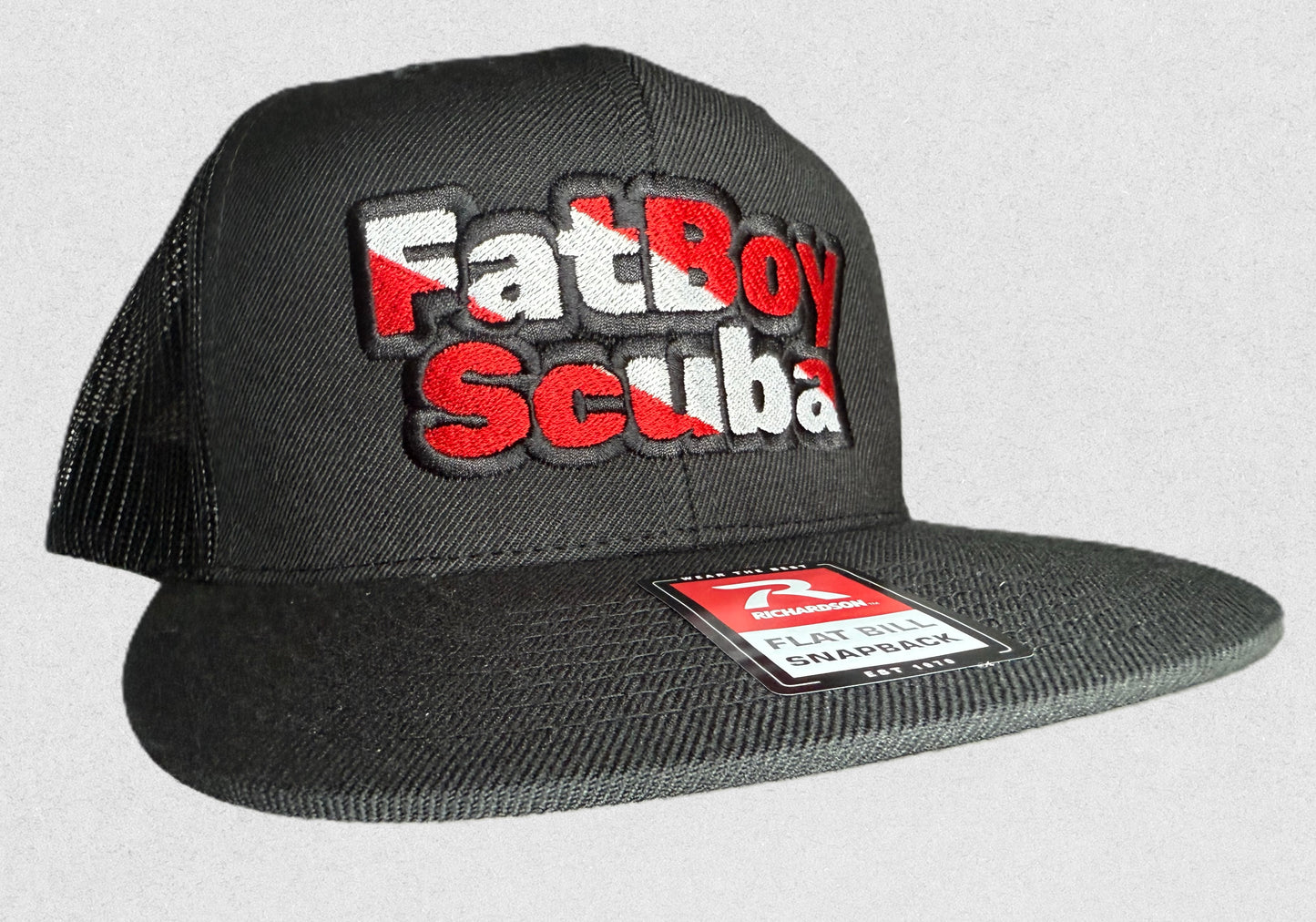 Signature FatBoy Scuba All Black Flat Bill