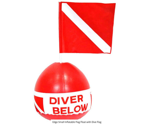 Small Inflatable Flag Float with Dive Flag