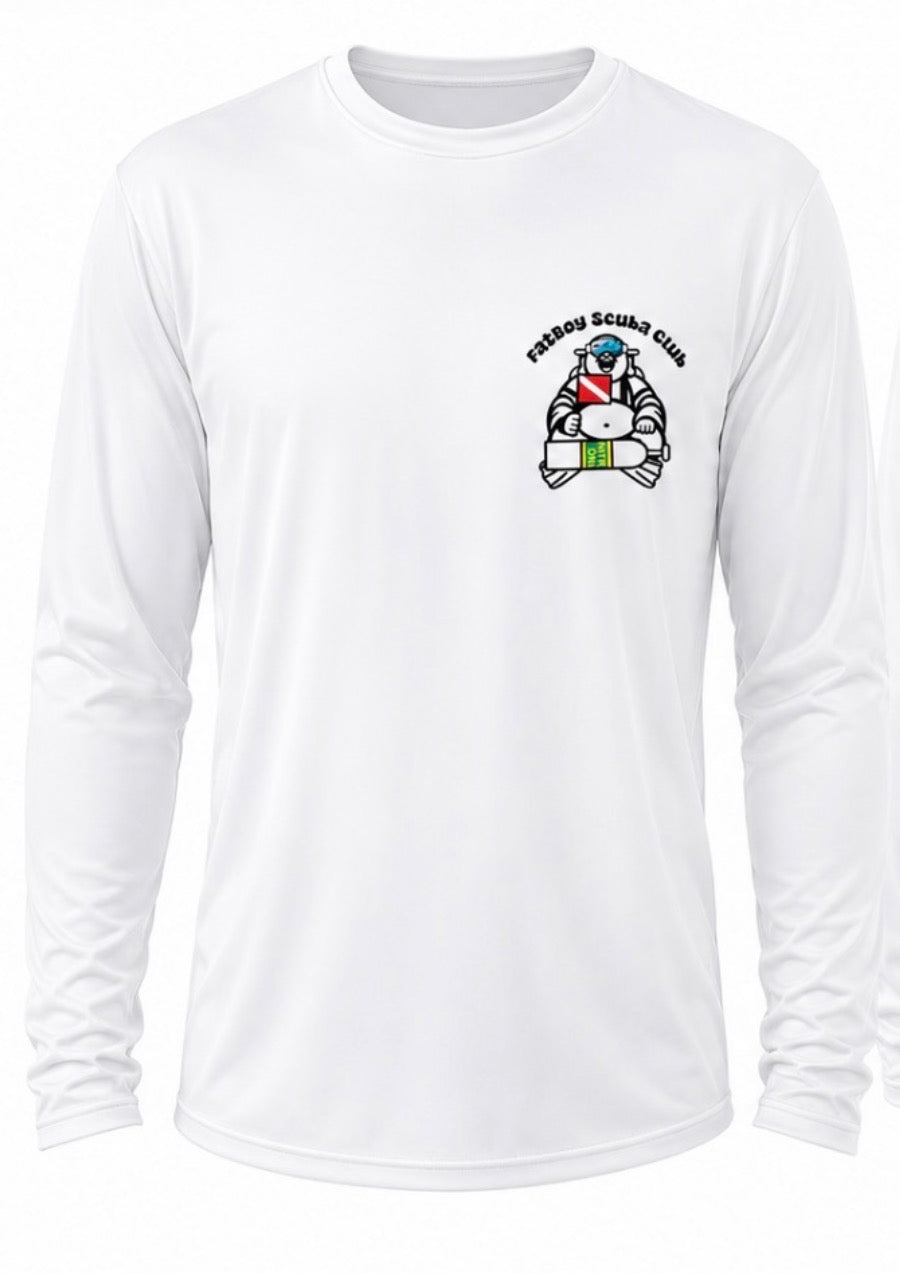 Beautiful SAC white long sleeve rash guard