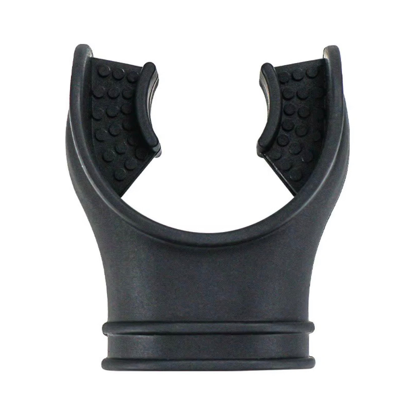 Black Silicone Comfort Bite Mouthpiece