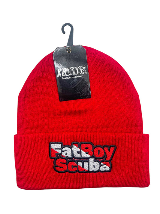 FatBoy Scuba Red Beanie